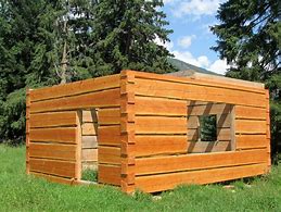 Image result for Building a Log Cabin Buschradical