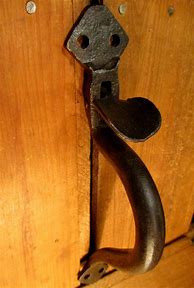 Image result for French Door Latch Black