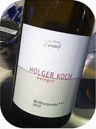 Image result for Holger Koch Weissburgunder ***