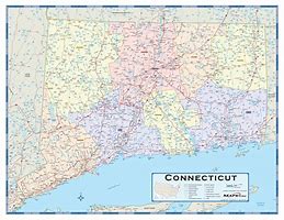 Image result for Connecticut Counties Map