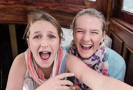 Image result for 2 People Laughing