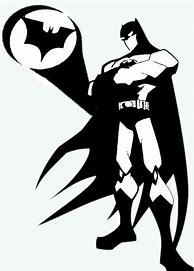 Image result for Batman Bat Silhouette