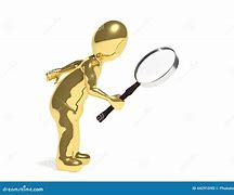 Image result for 3D Person with Magnifying Glass