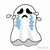 Image result for Crying Ghost Emoji