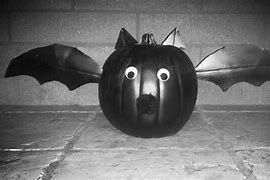 Image result for Upside Down Bat Pumpkin Carving