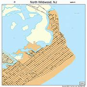 Image result for Map of North Wildwood NJ