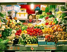 Image result for Chinese Vegetable Market