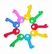 Image result for Child Plastic Different Colored Keys