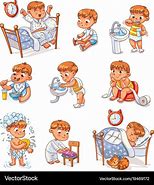 Image result for Kids Daily Routine Cartoon