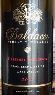 Image result for Baldacci Family Cabernet Sauvignon Black Label Stags Leap