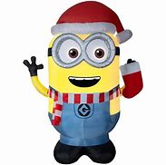 Image result for Minion Christmas Inflatable