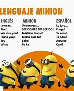 Image result for Idioma Minion