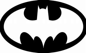 Image result for Bat Logo Black and White