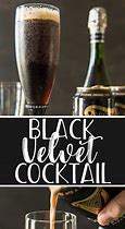 Image result for Black Velvet Cocktail Recipe