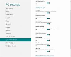 Image result for Windows 8 Settings