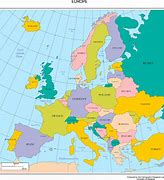 Image result for Printable Labeled Europe Map