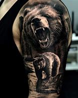 Image result for Bear Tattoo Art