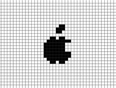 Image result for Apple Logo Pixel Art