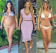 Image result for Kim K Before and After Weight Loss