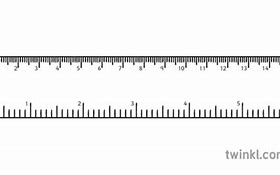 Image result for Printable Ruler Black and White