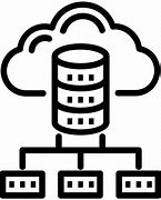 Image result for Back End Cloud and Data Icon