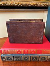 Image result for Vintage Leather Covered Box
