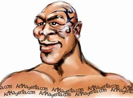 Image result for Mike Tyson Caricature