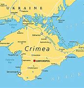 Image result for The Crimean Peninsula Russia Map