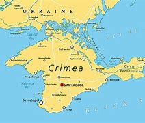 Image result for Crimean Peninsula Physical Map