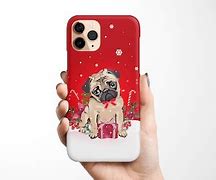 Image result for Shiny Christmas Dog Phone Case