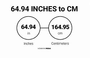 Image result for How Tall Is 64 Inches