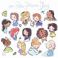 Image result for Kawaii Princess Cute Disney Drawings