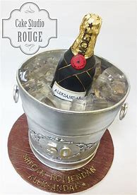 Image result for Champagne Cake Design