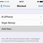 Image result for Blocked Callers On iPhone