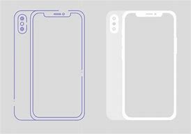 Image result for iPhone X Cut Out Template