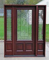 Image result for Solid Door with SideLights