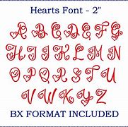 Image result for Calligraphy Letters with Hearts