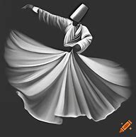 Image result for Sufi Art Black and White