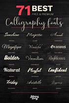 Image result for Good Calligraphy Fonts