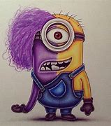 Image result for Purple Minion Drawing