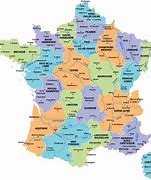 Image result for Carte De France Region