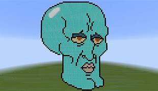 Image result for Handsome Squidward Pixel Art