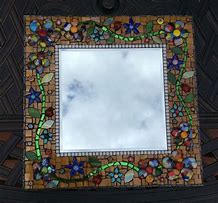 Image result for Mirror Mosaic Art