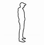 Image result for Man Standing Icon Side View