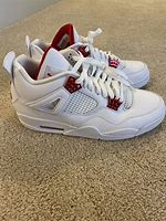 Image result for Jordan 4 Metallic Red