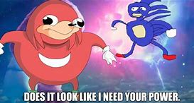 Image result for Knuckles Sonic Movie Meme