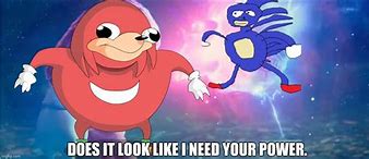 Image result for knuckle memes sonic