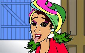 Image result for Cardi B Funny Face