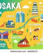 Image result for Osaka Tour Map