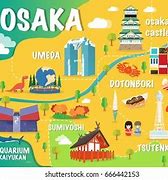 Image result for Osaka City Tour Map